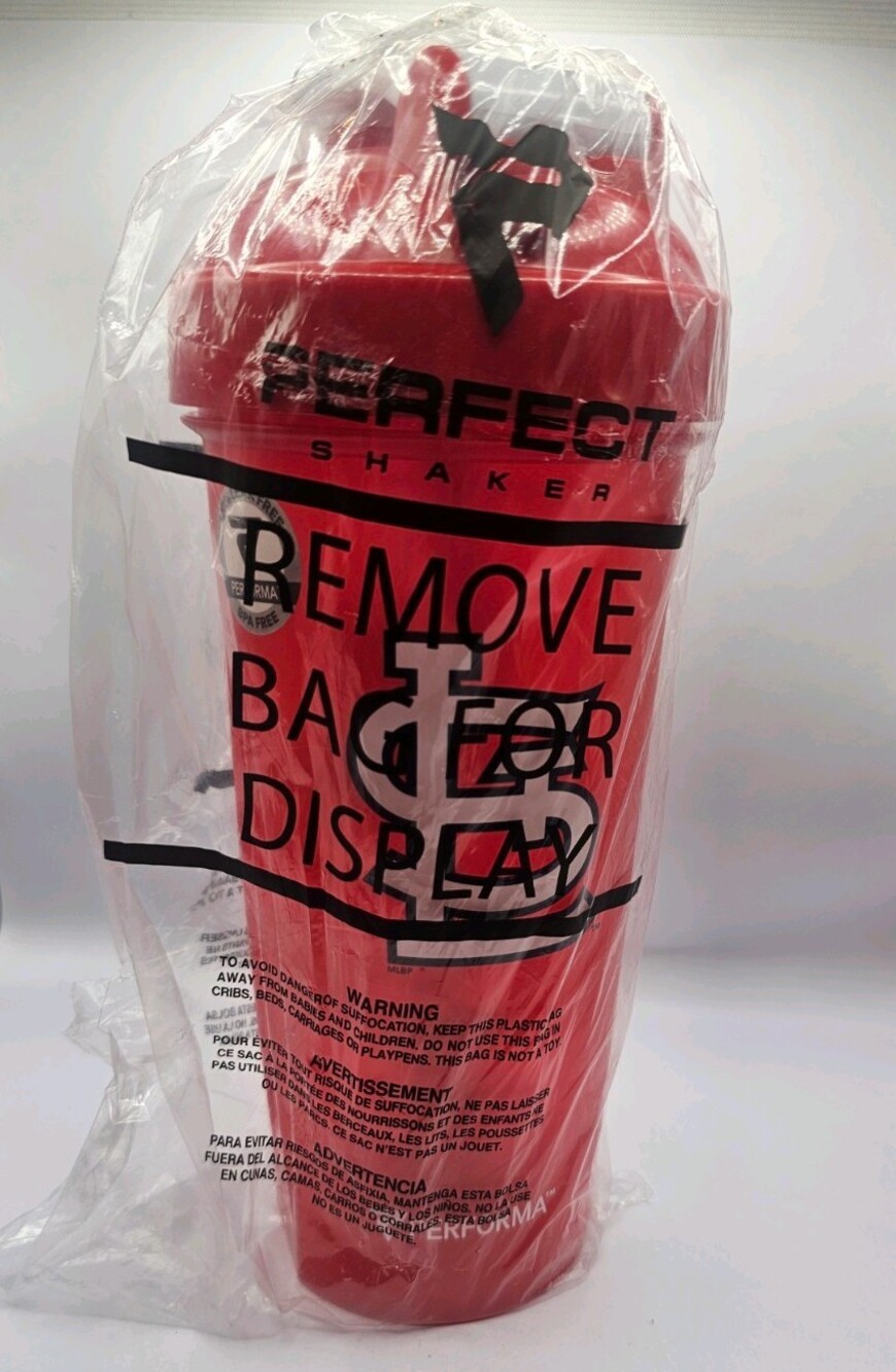 Perfect Shaker Bottle 28oz BPA-Free Leak-Proof STL CARDINALS